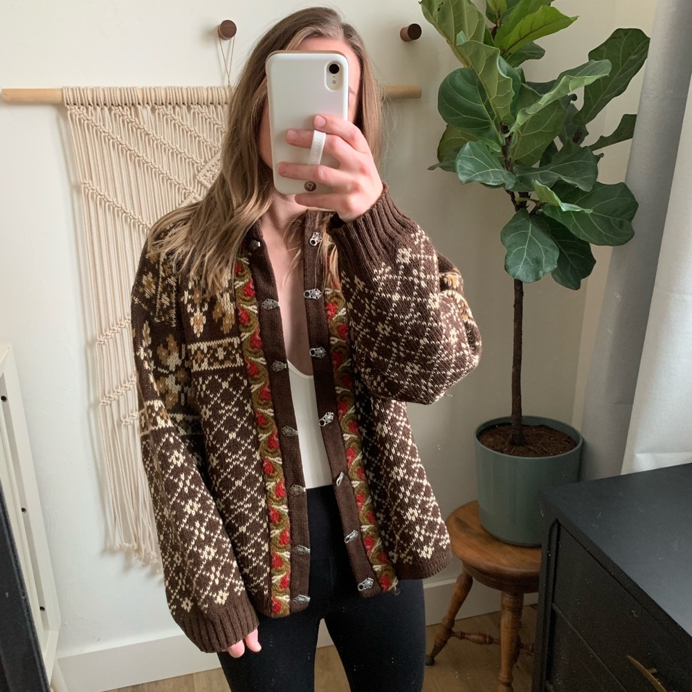 Vintage DIRDALSTRIKK Norwegian Sweater